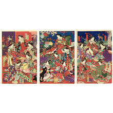 豊原周延: List of Noble Ladies — Shoka Okugata Hime-gimi Kan - Japanese Art Open Database