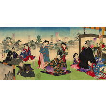 Toyohara Chikanobu: The first three Shoguns of Tokugawa Dynasty - Japanese Art Open Database