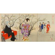 豊原周延: February — 二月 - Japanese Art Open Database