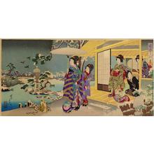 Toyohara Chikanobu: Winter - Japanese Art Open Database