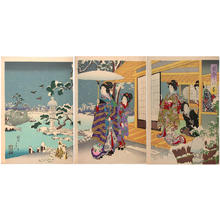 Toyohara Chikanobu: Winter - Japanese Art Open Database