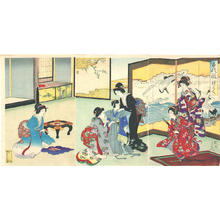 Toyohara Chikanobu: Dressed Up - Japanese Art Open Database