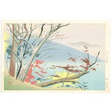 Goto Teinosuke: Lake Chuzenji in Autumn — chuzenji Ko-han Shushoku - Japanese Art Open Database