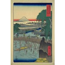 Utagawa Hiroshige: Ichikobu Bridge in the Eastern Capital - Japanese Art Open Database
