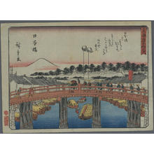 Utagawa Hiroshige: Nihonbashi — 日本橋 - Japanese Art Open Database