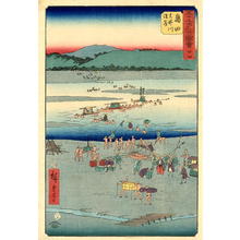 Utagawa Hiroshige: Shimada - Japanese Art Open Database