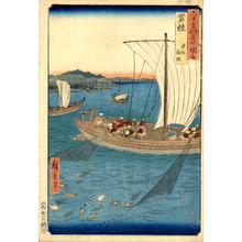 Ando Hiroshige, 歌川広重 (Hiroshige 1 Ando (歌川広重))による浮世絵「Wakasa Province」