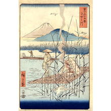 歌川広重: Sagami River, Province of Shoshu - Japanese Art Open Database