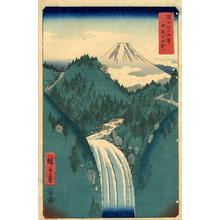 Utagawa Hiroshige: The mountains in the heart of Izu - Japanese Art Open Database