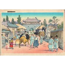Hiyoshi Mamoru: Korean Market - Japanese Art Open Database