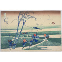 Katsushika Hokusai: Ejiri in Suruga Province — 駿州江尻 - Japanese Art Open Database