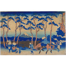 Katsushika Hokusai: Hodogaya on the Tokaido Highway — 東海道程ヶ谷 - Japanese Art Open Database