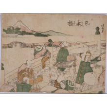 Katsushika Hokusai: Nihonbashi — 日本橋 - Japanese Art Open Database