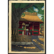 風光礼讃: Kannon Gate At Tsurumi - Japanese Art Open Database