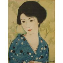 Iwata Sentaro: Bijin in Yukata - Japanese Art Open Database