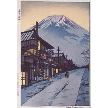 Kasamatsu Shiro: MT. FUJI FROM YOSHIDA - Japanese Art Open Database