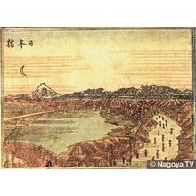 Katsushika Hokusai: Nihonbashi - Japanese Art Open Database