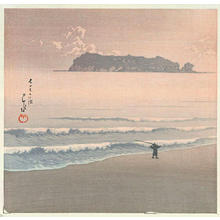 Kawase Hasui: Shichirigahama- Seven Mile Beach - Japanese Art Open Database