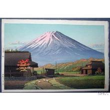 川瀬巴水: Autumn in Funatsu - Japanese Art Open Database
