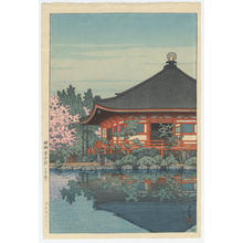 川瀬巴水: Daigo Denpoin Temple, Kiyoto - Japanese Art Open Database
