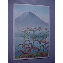 川瀬巴水: Lake Kawaguchi- 1 - Japanese Art Open Database