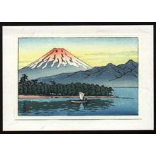川瀬巴水: Mountain Lake - Japanese Art Open Database