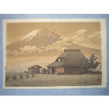 Kawase Hasui: Mt. Fuji Seen from Narusawa — 鳴沢の富士 