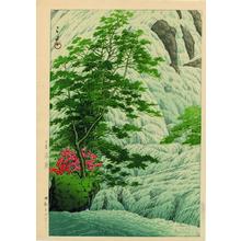 川瀬巴水: Nikko Yudaki Waterfall - Japanese Art Open Database