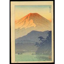 川瀬巴水: Pastel Fuji - Japanese Art Open Database