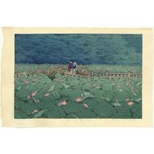 川瀬巴水: Shiba Benten Pond - Japanese Art Open Database