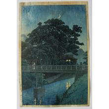 Kawase Hasui: Takinogawa Bridge — 瀧の川 - Japanese Art Open Database