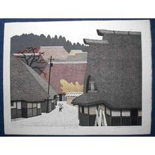Kawashima Tatsuo: Autumn in Kyoto - Japanese Art Open Database