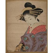 Takeuchi Keishu: Courtesan — 花魁 - Japanese Art Open Database
