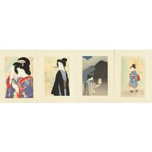 鏑木清方: Album of beauties by Kiyokata - Japanese Art Open Database