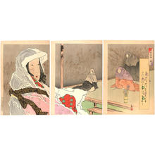 Kobayashi Kiyochika: Hotoke-gozen - Japanese Art Open Database