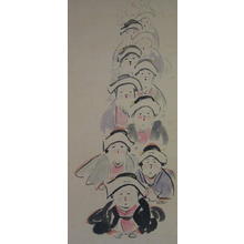 Kobayashi Kiyochika: One Hundred Blessings — 百福図 - Japanese Art Open Database
