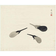 弦屋光渓: Eggplants - Japanese Art Open Database