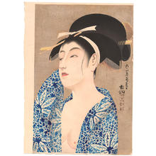 Kodo Yamanaka: After a bath — Yuagari - Japanese Art Open Database