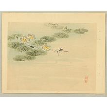 幸野楳嶺: Water Strider - Japanese Art Open Database
