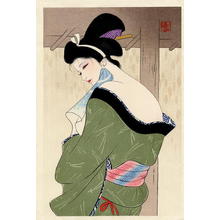 Kotobuki: Bijin with Bare Back - Japanese Art Open Database