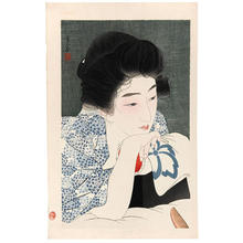 Torii Kotondo: Morning Hair - Asa Negami — 朝寝髪 - Japanese Art Open Database