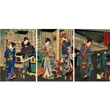 豊原国周: The Yoshiwara - Japanese Art Open Database