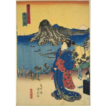 Utagawa Kunisada: Maisaka — 舞坂 - Japanese Art Open Database