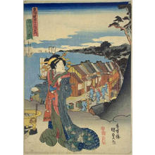 Utagawa Kunisada: Shinagawa — 品川 - Japanese Art Open Database