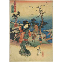 Utagawa Kunisada: Shono — 庄野 - Japanese Art Open Database