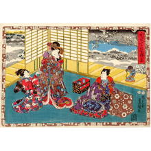 Utagawa Kunisada: Chapter 24- Kocho - Japanese Art Open Database