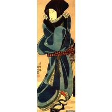 Utagawa Kunisada: Beauty in Indigo Blue - Japanese Art Open Database