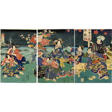 Utagawa Kunisada: Flower Festival - Japanese Art Open Database