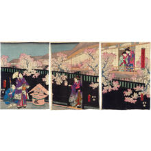 Japanese Print "Modern Genji 6 — 今様源氏" by Utagawa Kunisada, 歌川国貞 (Kunisada 1 Utagawa (1786-1865)- Toyokuni 3 (歌川国貞-豊国三代))
