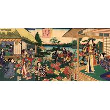 Utagawa Kunisada: Peonies - Japanese Art Open Database